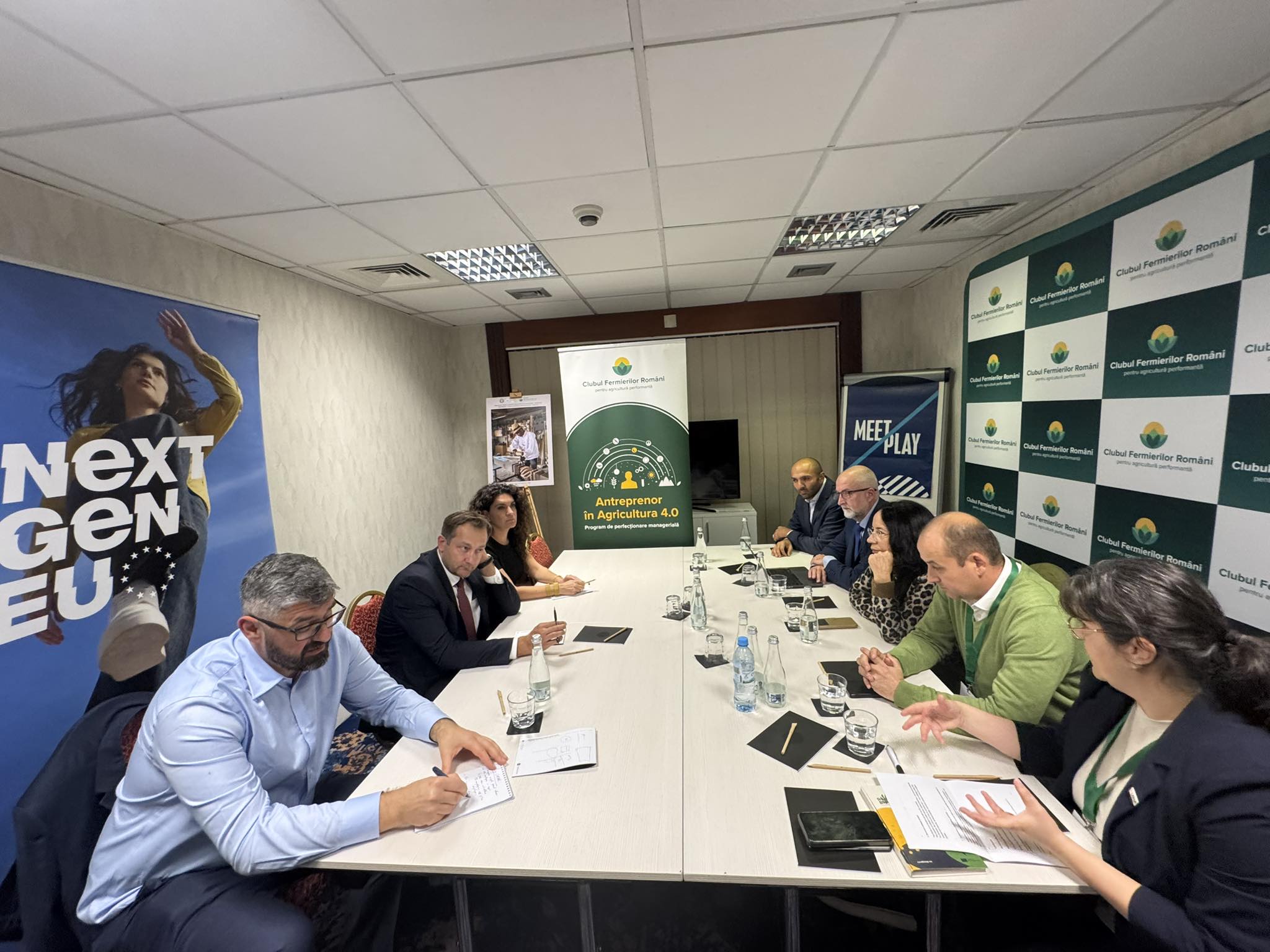 🇪🇺 Întâlnire de lucru cu Comisarul european pentru agricultură, Hansen